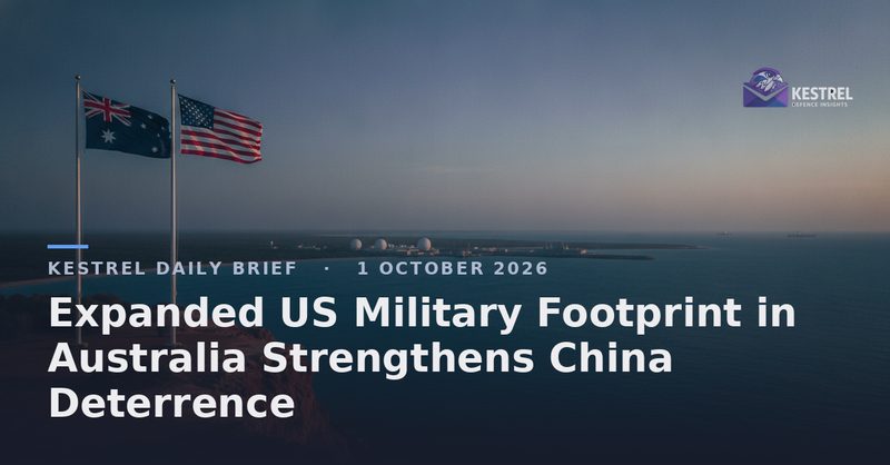 Expanded US Military Footprint in Australia Strengthens China Deterrence